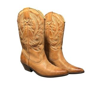 ALDO Mid-calf Western Boot, Pointed Toe, Size 40